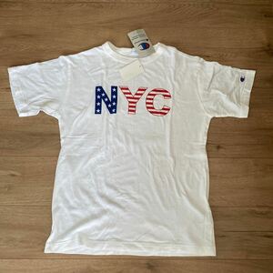 新品champion NYC TシャツL