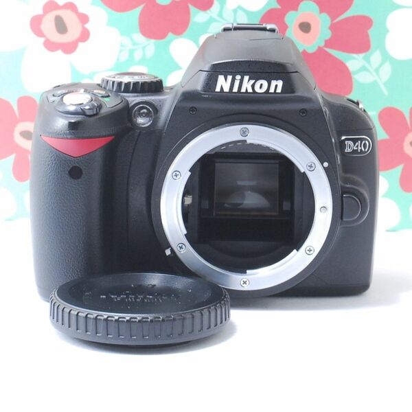 ★極上品★NIKON D40ボディ★正常動作品★