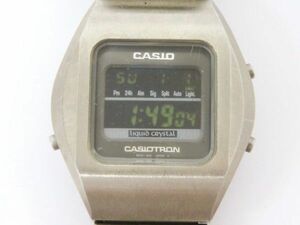 ♪hawi1646-1 518 CASIO カシオ CASIOTRON カシオトロン TRN-110T 腕周り約18cm 腕時計 メンズウォッチ 稼働