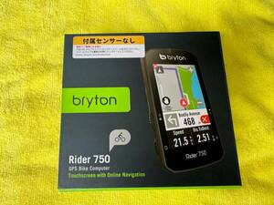 超美品 !! bryton ブライトン Rider 750 付属センサー無し です!!