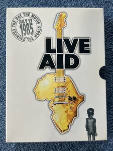 DVD LIVE AID Live aid 4 sheets set DVD-BOX