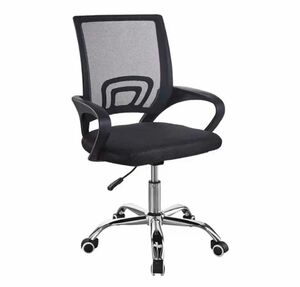 オフィスチェア デスクチェア パソコンチェア 事務椅子　回転椅子　金属製脚部