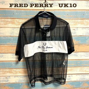 [新品] FRED PERRY フレッドペリー シャツ ポロシャツ シースルー