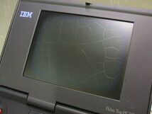 【IBM PalmTop PC110 2431-YDW】クレードル/外付けFDD/ACアダプタ等付 ジャンク品_画像3