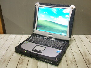 【Panasonic TOUGHBOOK CF-18】PentiumM WindowsXP 10.4型液晶 ACアダプタ付 パナソニック タフブック