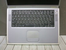 【OS9単独起動可】Apple PowerBook G4 M7952J/A M5884 G4 400MHz/384MB/10GB 液晶溶け_画像4