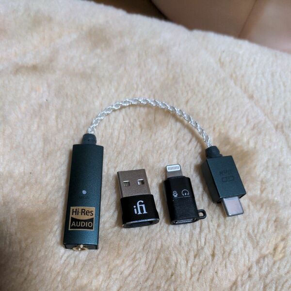 ifi audio GO link ヘッドホンアンプ USB DAC ポータブルアンプ