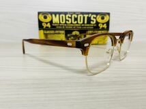 MOSCOT モスコット★メガネフレーム★YUKEL★伊達眼鏡 サーモントタイプ 未使用 美品★_画像3