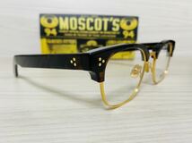 ★MOSCOT★モスコット★メガネフレーム★TINIF★伊達眼鏡 鼈甲柄 人気カラー★未使用 美品★_画像3