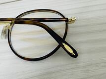 OLIVER PEOPLES オリバーピープルズ 眼鏡フレーム★OV1161TD 5121★Hartford-CV★鼈甲柄 ゴールド★未使用 美品★_画像8