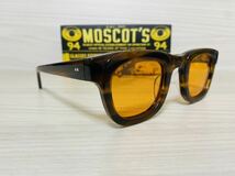 MOSCOT モスコット★サングラス★FRITZ★伊達眼鏡 カラーレンズ スクエア ウェリントン 未使用 美品★_画像4