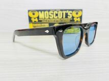 MOSCOT モスコット★サングラス★GROBER★伊達眼鏡 鼈甲柄 カラーレンズ スクエア ウェリントン 未使用 美品★_画像3