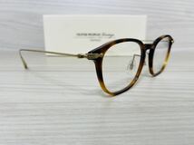 OLIVER PEOPLES オリバーピープルズ 眼鏡フレーム★OV5371D 1007 WINNETT★チタンフレーム★ゴールド 未使用 美品★_画像3