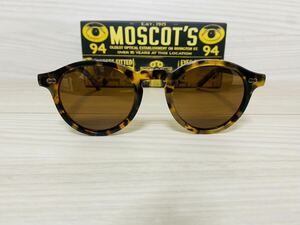 MOSCOT モスコット★ミルゼン★サングラス★MILTZEN★伊達眼鏡 ボストン 鼈甲柄 セルフレーム★未使用 美品★