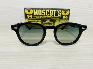 MOSCOT モスコット★レムトッシュ★サングラス★LEMTOSH★伊達眼鏡 黒縁 グラデーションレンズ ボストン ウェリントン 未使用 美品★