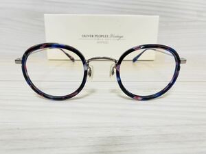 OLIVER PEOPLES オリバーピープルズ 眼鏡フレーム★OV1139 1230★ボストン ラウンド オシャレ 未使用 美品