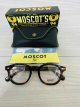 MOSCOT モスコット★レムトッシュ★メガネフレーム★LEMTOSH★伊達眼鏡 ボストン 鼈甲柄 セルフレーム ノーズパッド付き 未使用 美品★_画像9