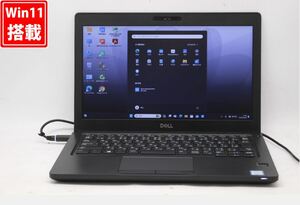 中古 12.5インチ DELL Latitude 5290 Windows11 七世代 i5-7300U 8GB 256GB-SSD カメラ 無線 Office付 中古パソコンWin11 税無 管:1138v