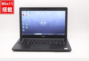 良品 12.5インチ DELL Latitude 5290 Windows11 七世代 i5-7300U 8GB 256GB-SSD カメラ 無線 Office付 中古パソコンWin11 税無 管:1822w