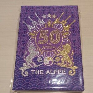 送料無料 アルフィー 御朱印帳 THE ALFEE　50th Anniversary風の時代・春 From The Beginning ライブ　50周年