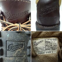 ★DANNER/ダナー ボブライト マホガニー ブーツ US8.5/メンズ26.5cm相当/カーキ×ブラウン/34600X/GORE-TEX/シューズ/USA製&1822500006_画像6