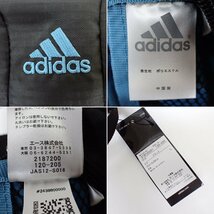 ★未使用 adidas/アディダス ミニショルダーバッグ 2点セット/ブラック×ブルー/斜め掛けOK/ACE製/タグ付き&1895700673_画像6