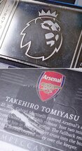 ★パニーニ 冨安健洋 Takehiro Tomiyasu 2021-22 PANINI IMPECCABLE 1 TROY OUNCE SILVER Bar Logo/トレカ/サッカー&1380601685_画像4