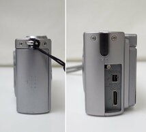 ◆Panasonic/パナソニック LUMIX コンパクトデジタルカメラ DMC-FX5/シルバー/400万画素/付属品あり/通電OK/ジャンク扱い&0000003482_画像4