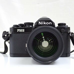 ★Nikon/ニコン 一眼レフフィルムカメラ FM2 ボディ + レンズ/AF NIKKOR 28-80mm F3.5-5.6D/フィルター付き/ジャンク扱い&1932000274の画像2