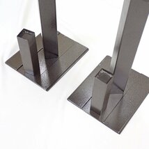 ★TAOC/タオック スピーカースタンド ペアセット SST-60H/寸法約25×60×30cm/ブラック/オーディオ/インテリア/付属品あり&1029004980_画像6