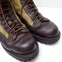 ★DANNER/ダナー ボブライト マホガニー ブーツ US8.5/メンズ26.5cm相当/カーキ×ブラウン/34600X/GORE-TEX/シューズ/USA製&1822500006_画像5