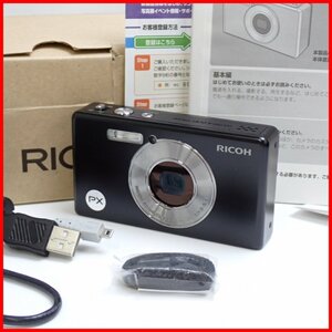 *RICOH/ Ricoh PX compact digital camera /1600 ten thousand pixels / optics 5 times zoom / face certification function /2.7 type liquid crystal / digital camera / accessory * extra attaching &1987700006