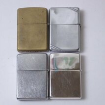 ★Zippo/ジッポー オイルライター 4点セット/シルバー/ゴールド/1986・2000・2008・2013年/喫煙具/一部ジャンク品&1768800022_画像2