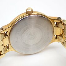 ★LONGINES/ロンジン フラッグシップ 7179 クォーツ腕時計 ゴールド/2針/デイト/動作品&1768800017_画像2