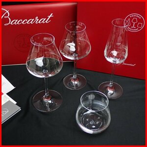 ★美品あり Baccarat マイシャトーバカラ グラス 4点セット 2811925/クリスタルガラス/ワイングラス/タンブラー 他/付属品あり&1982600001