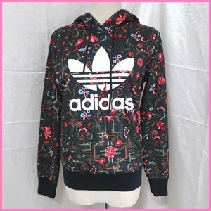 *adidas/ Adidas тянуть over Parker женский S/ хаки серия / цветочный принт /to зеркальный . il /f-ti-&1980600005