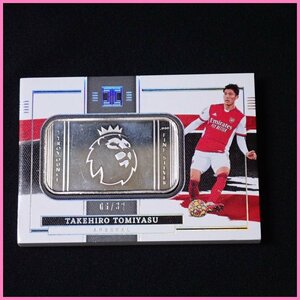 ★パニーニ 冨安健洋 Takehiro Tomiyasu 2021-22 PANINI IMPECCABLE 1 TROY OUNCE SILVER Bar Logo/トレカ/サッカー&1380601685