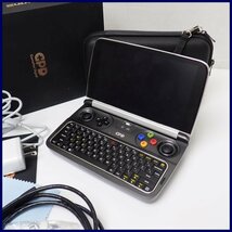 ★GPD WIN2 モバイルゲーミングPC/Win10Home/Core m3-8100Y/SSD256GB/メモリ8GB/6インチ/ハンドヘルドゲーム機/外箱・ポーチ付&1963500015_画像1