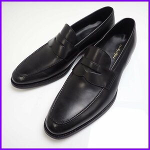 *42ND ROYAL HIGHLAND/ Royal Highland Loafer 8.5/ мужской 27cm соответствует / черный / кожа /U chip / кожа обувь / джентльмен обувь &1599400288