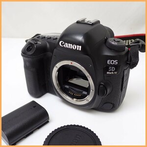 ★Canon デジタル一眼レフカメラ EOS 5D MARK IV(WG) ボディ/約3040万画素/ワイド3.2型/ボディキャップ付き/ジャンク扱い&0997300843