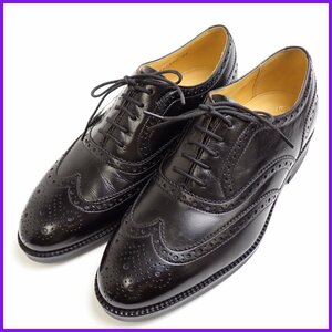 * не использовался Burberrys/ Burberry z wing chip кожа обувь мужской 24cm/3E/ черный /BU1402/ с биркой / кожа обувь / джентльмен обувь &1932000352