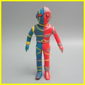 □当時物 タカトク 人造人間キカイダー ソフビフィギュア/特撮/おもちゃ/1970年代/昭和レトロ/ヴィンテージ&1985600018