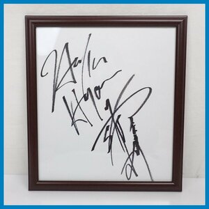 * Anne tonio. tree * Hulk Hogan autograph autograph square fancy cardboard frame goods / combative sports / Professional Wrestling / collection &1976900002