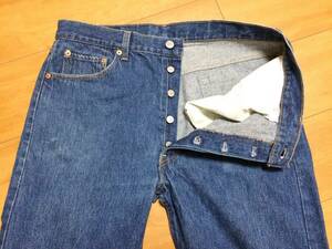 Levi's 501 old Regular W36 USA製 良品 カットオフ