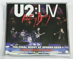 U2 / THE FINAL NIGHT AT SPHERE 2024 : LIMITED DELUXE (4CD) 限定100セット！