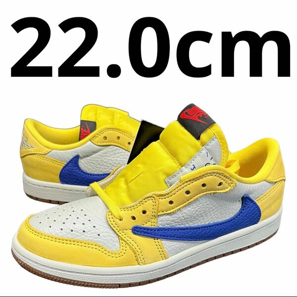 NIKE Travis Jordan1 Low OG Canary ジョーダン1 トラヴィス 