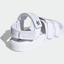 ◆新品 adidas アディダス ニューアディレッタ サンダル NEW ADILETTE SANDALS 白 ホワイト 26.5 スライド スポーツサンダル スポサン_画像2