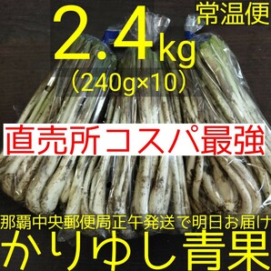 〈直売所コスパ最強〉沖縄県産　Ｗさんの島らっきょう2.4kg以上【常温便無料】③