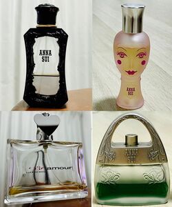 香水4個セット ANNA SUI ユージンアムール ドーリーガール スイドリーム フレグランス オードトワレ 香水 お得セット