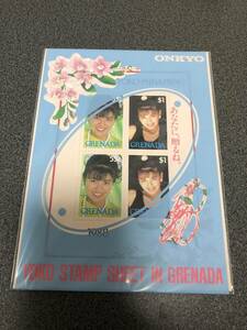 南野陽子 スタンプシート 未使用品 ONKYO